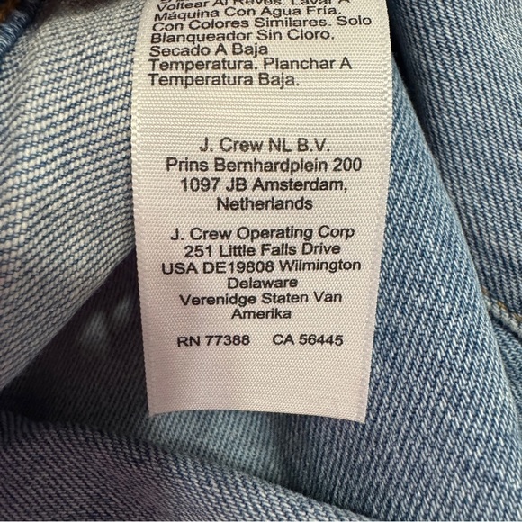 J.Crew 10” High-Rise Skinny Jeans Distressed Raw Hem | Size 27 - Picture 9 of 15